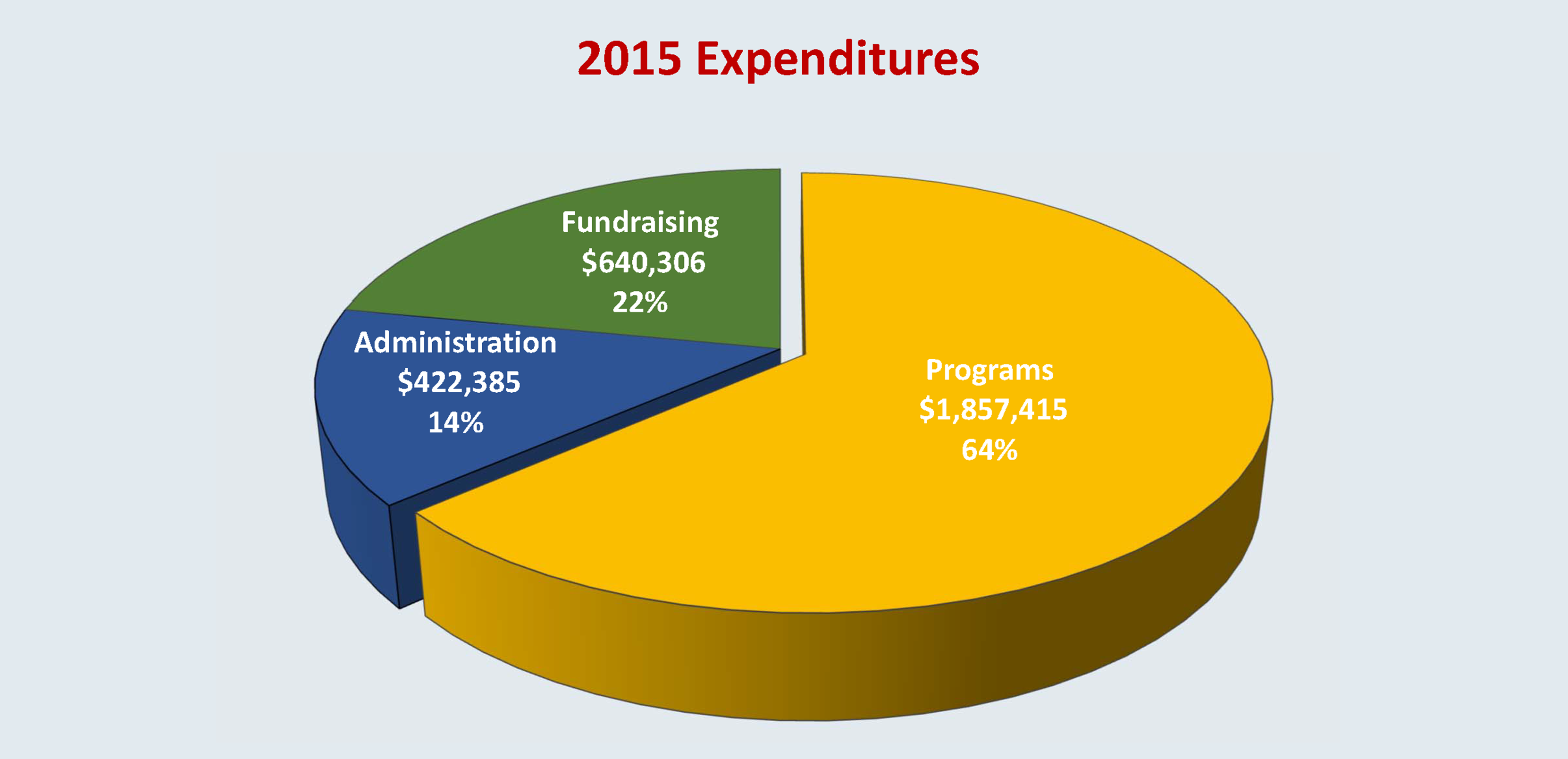 2015 Chart of Expenditures